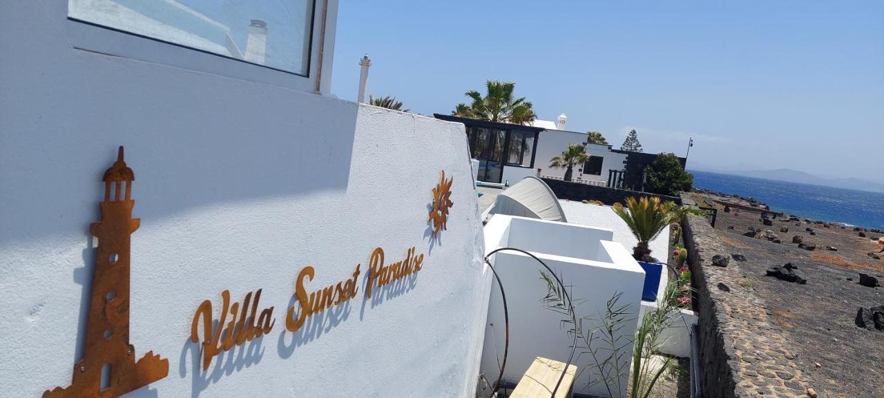 Villa Sunset Paradise With Panoramic Sea View, First Line, Sunsets Playa Blanca  Extérieur photo